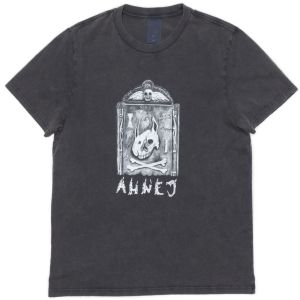 Nudie Jeans Co x Jeff Olsson T-Shirt Oh No Faded Black
