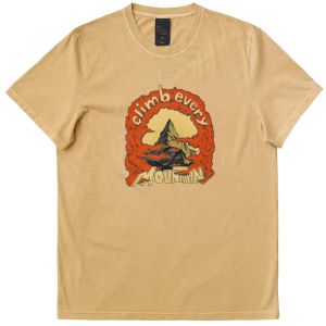Nudie Jeans T-Shirt Every Mountain - Faded Sun