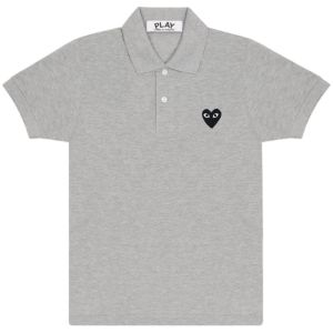 Polo Black Heart - Grey