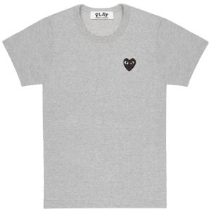 Play Comme des Garçons T-Shirt Black Heart - Grey