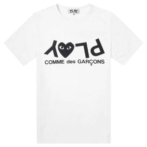 Play Comme Des Garçons T-Shirt Reverse Logo - White