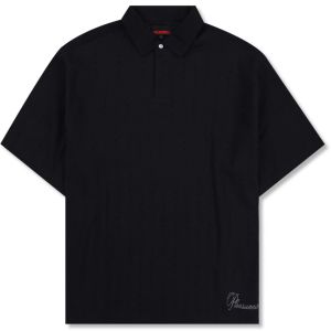 Clarity Woven Polo - Black