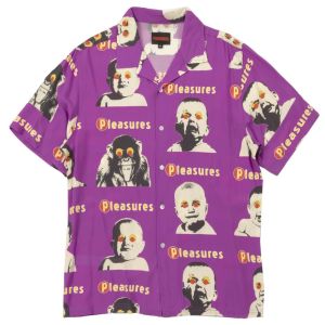 Pleasures Head Shirt - Purple