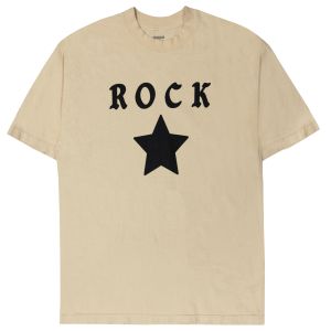 Pleasures NERD Rockstar T Shirt - Tan