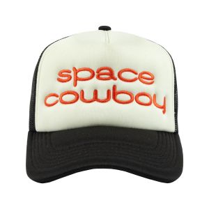 Pleasures Space Cowboy Trucker Cap - Black