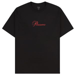 Pleasures Stack Cotton T-Shirt - Black