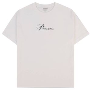 Pleasures Stack Cotton T-Shirt - White