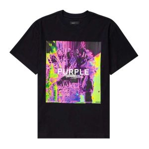 Purple Brand T-Shirt Playback - Black