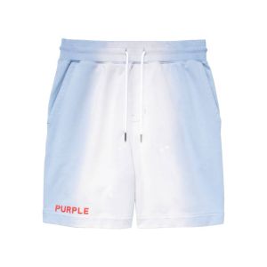 Purple Brand French Terry Short - Placid Blue
