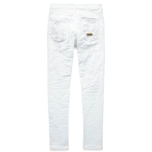 Purple Brand Jeans White Heavy Repair Plaid Patch