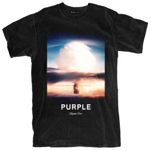 Purple Brand T-Shirt Atom - Black