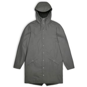 Rains Long Jacket - Grey