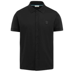 Sandbanks Interlock Polo Shirt - Black