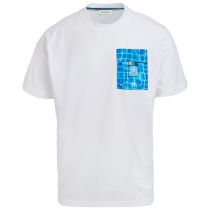Sandbanks Mosaic Pocket T-Shirt - White