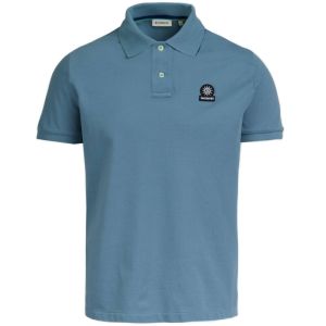 Polo Shirt Badge Logo - Teal