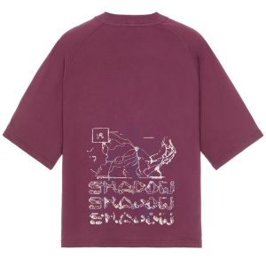 Stone Island Shadow Project T-Shirt Interlock - Maroon