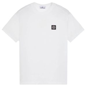 Stone Island Compass Patch T-Shirt - White