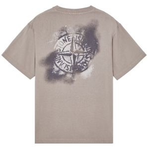 Stone Island T-Shirt 'Camo One' - Dove Grey