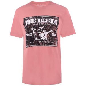 True Religion T-Shirt Vintage - Coral