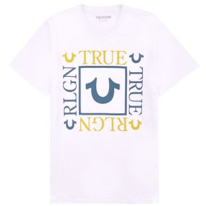 True Religion True Logo T-Shirt White