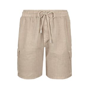 Vilebrequin Linen Cargo Shorts - Beige