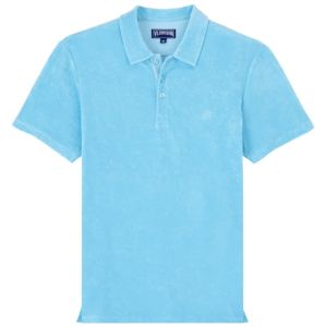 Terry Polo Shirt - Blue
