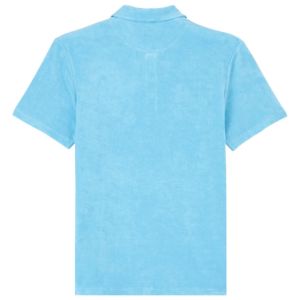 Terry Polo Shirt - Blue