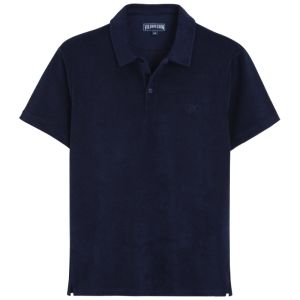 Terry Polo Shirt - Navy