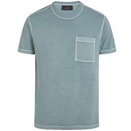 Belstaff Gangway T-Shirt | Steel Green | Michael Chell